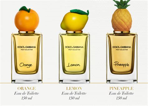 dolce gabbana lemon perfume|Dolce & Gabbana fruit collection.